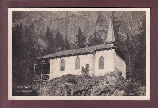 FIONNAY - La Chapelle de Mauvoisin - 1933