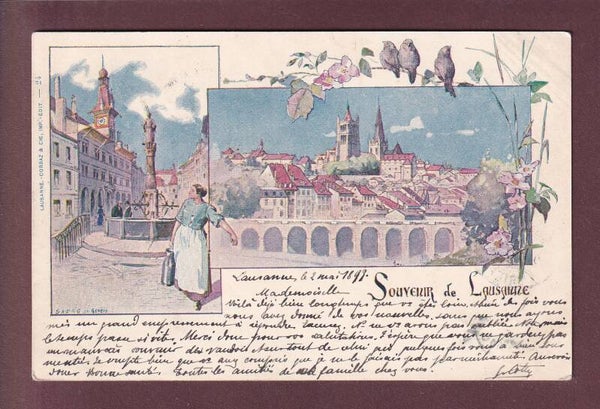 Souvenir de LAUSANNE - 1899