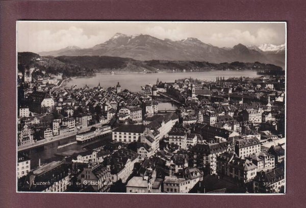 LUZERN vom Gütsch aus