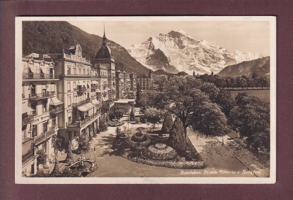 INTERLAKEN - Hotels Victoria - Jungfrau - 1926