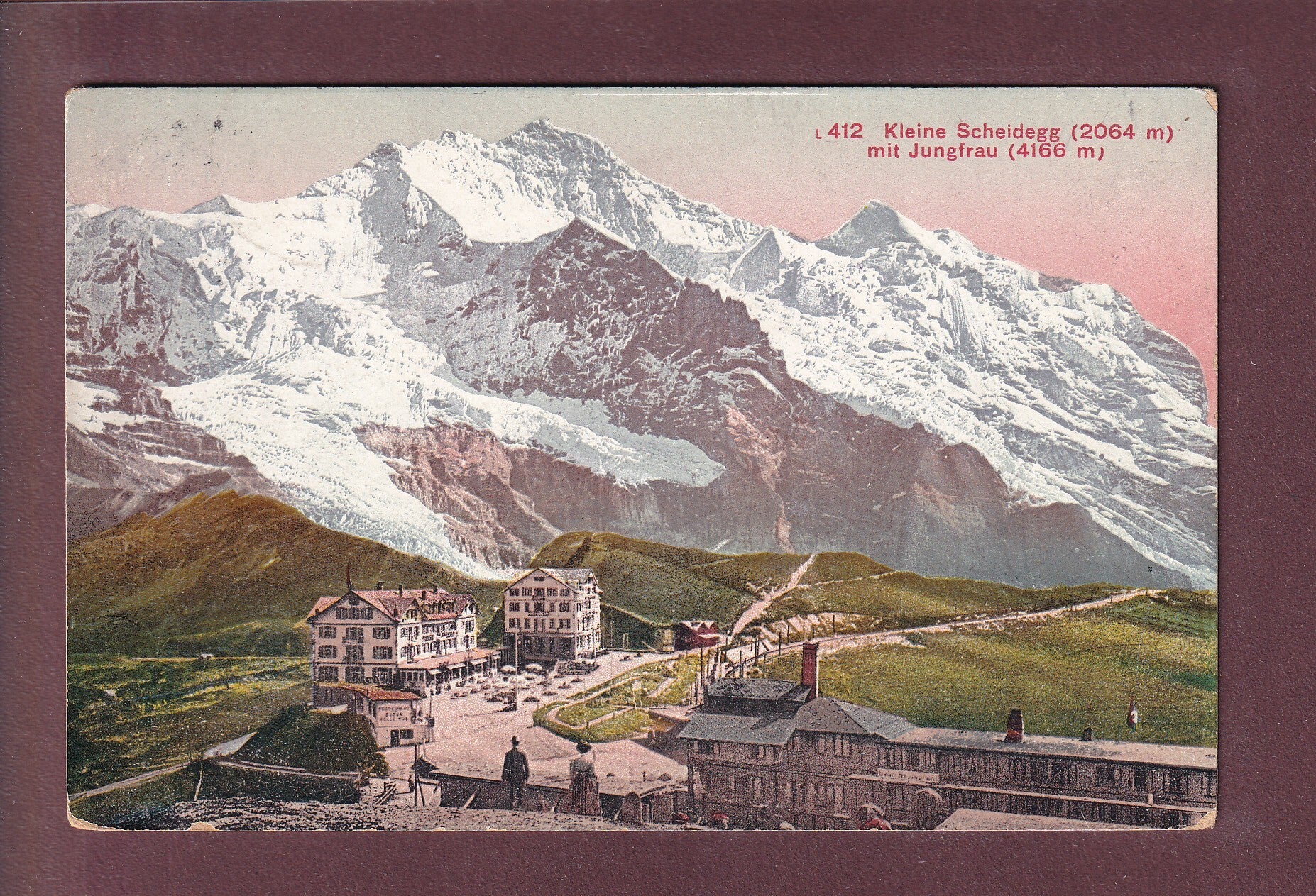 KLEINE SCHEIDEGG - Jungfrau - 1911