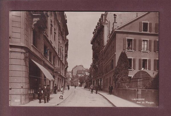 LAUSANNE - Rue du Maupas - Imprimerie Bovard-Giddey - 1924
