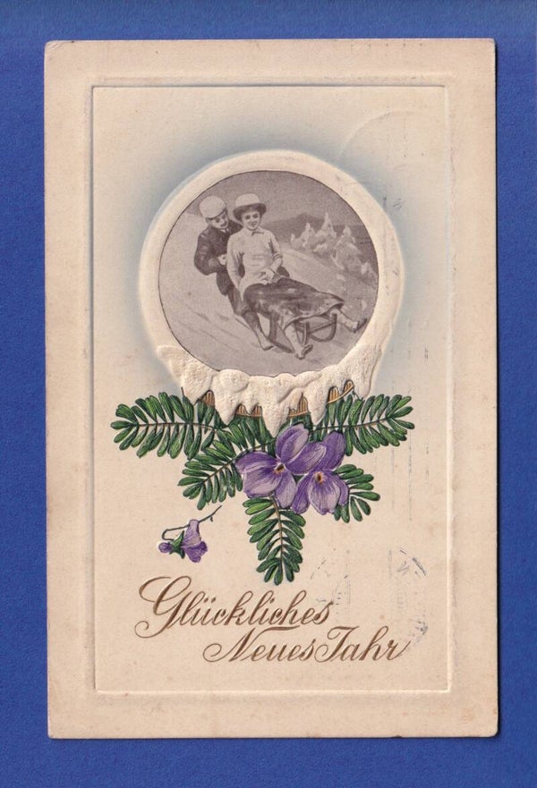 NEUJAHR - Ehepaar - 1910