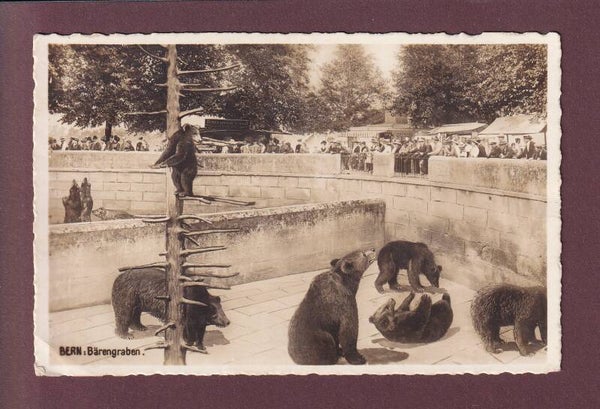 BERN - Bärengraben - 1930 // Eckbug //