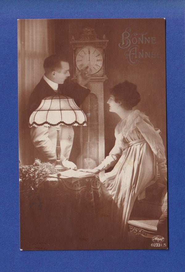 NOUVEL AN - Couple - 1919