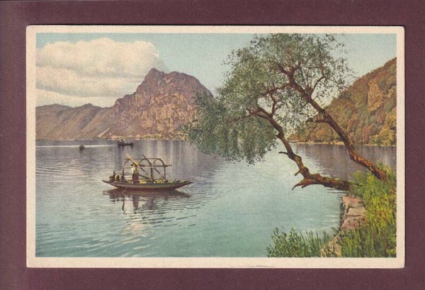 LAGO DI LUGANO - Barca - San Salvatore