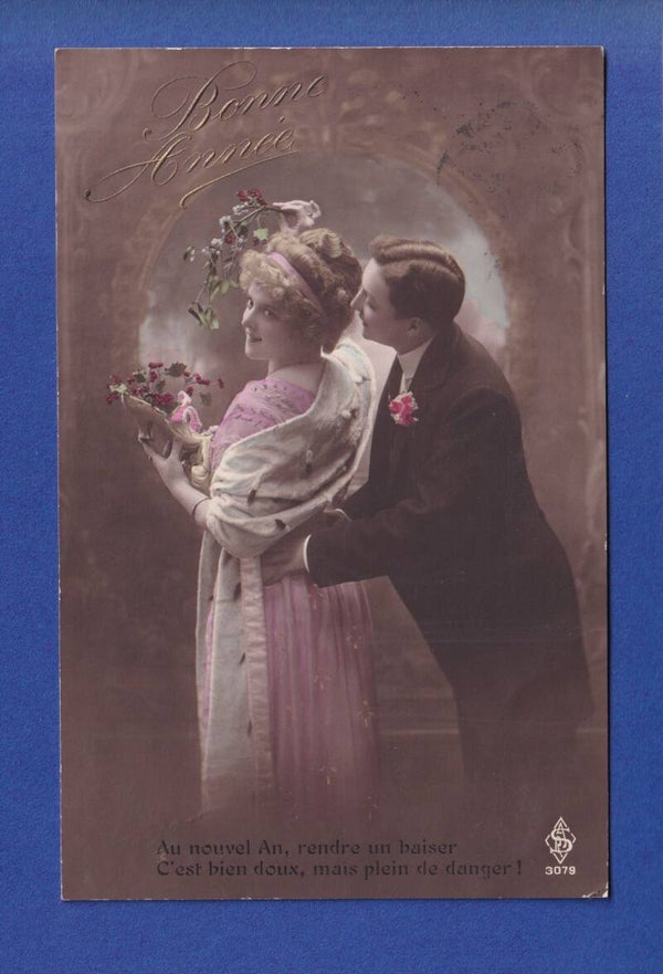 NOUVEL AN - Couple - 1912