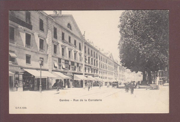 GENEVE - Rue de la Corraterie - CPN