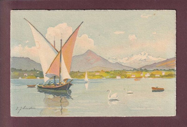 GENEVE - Barque du Léman