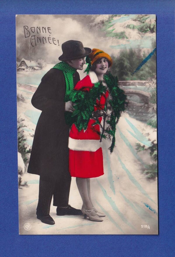 NOUVEL AN - Couple - 1928