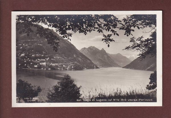 MONTE BRE e Sfondo di Porlezza