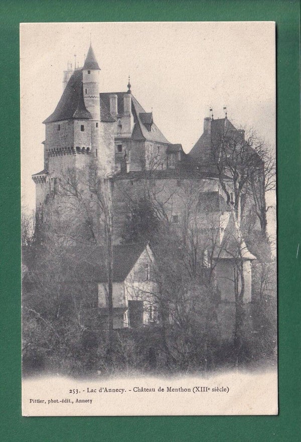 Château de MENTHON - Lac d'Annecy - 1904