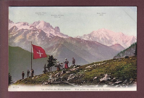 Vue prise au-dessus de SALVAN