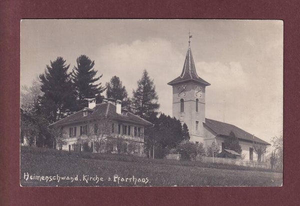 HEIMENSCHWAND - Kirche und Pfarrhaus