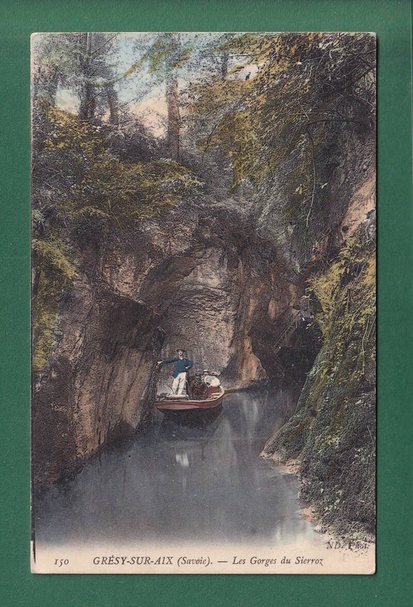 GRESY-SUR-AIX - Gorges du Sierroz - 1908