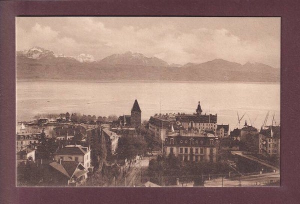 LAUSANNE - Vue sur Ouchy