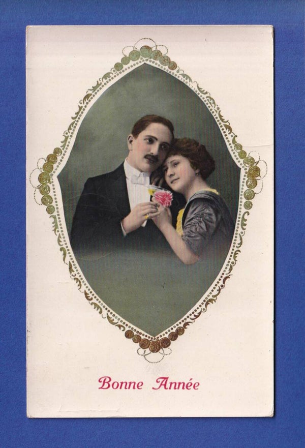 NOUVEL AN - Couple - 1913