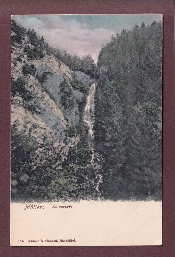 MÔTIERS - La cascade