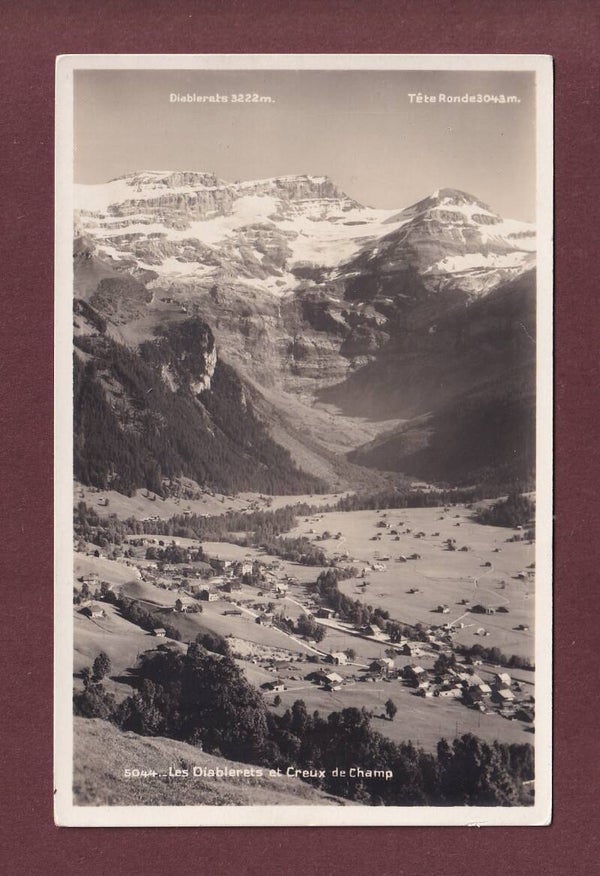 LES DIABLERETS - Creux de champ