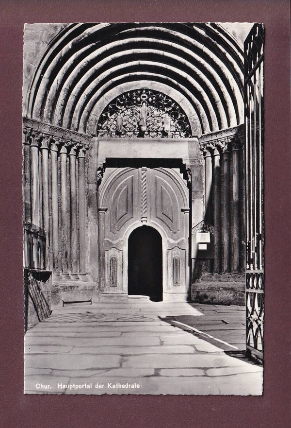 CHUR - Kathedrale - Hauptportal