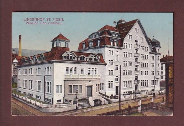 ST. GALLEN - Lindenhof ST. FIDEN - 1915