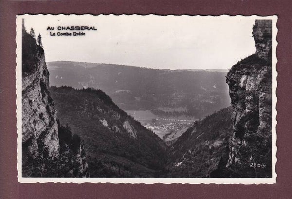 Au CHASSERAL - La Combe Grède - 1949