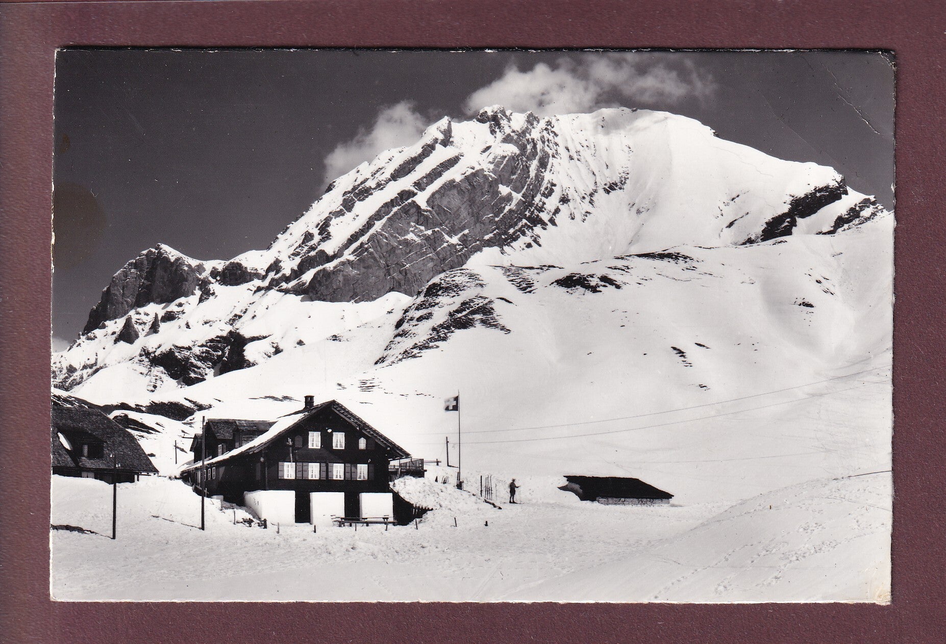 ADELBODEN - Berghotel Engstligenalp - 1964 // Eckbug //