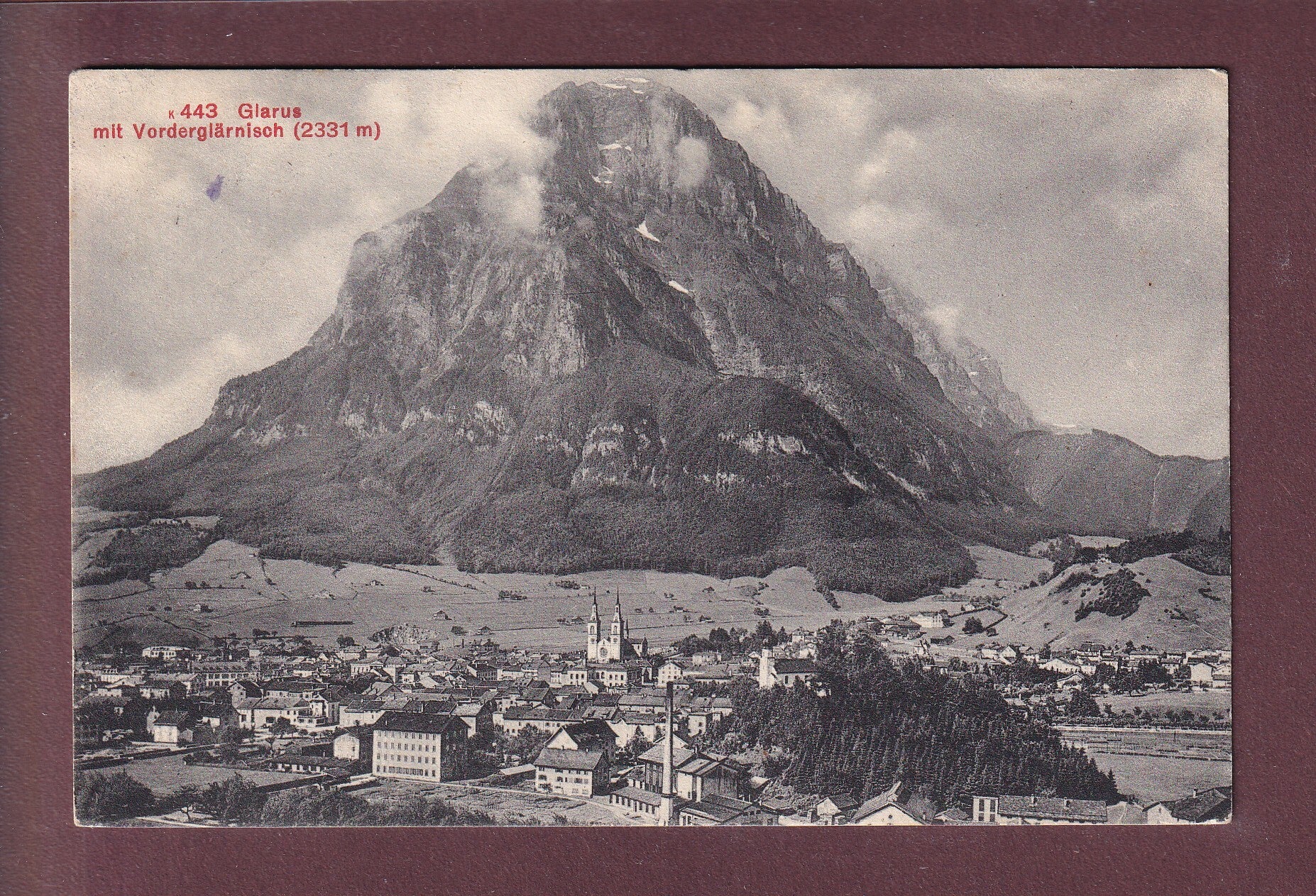 GLARUS - Vorderglärnisch - 1911