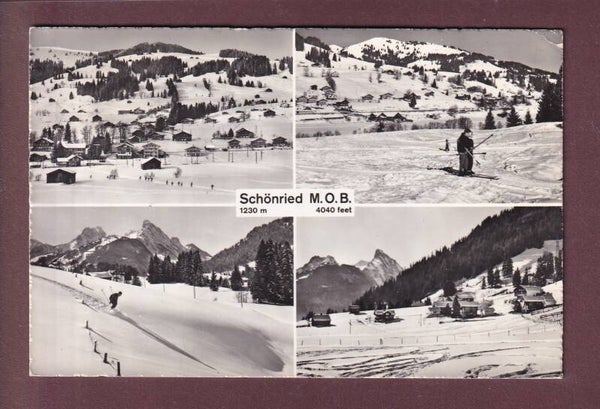 SCHÖNRIED - 4 Bilder - 1959 // kleiner Eckbug //