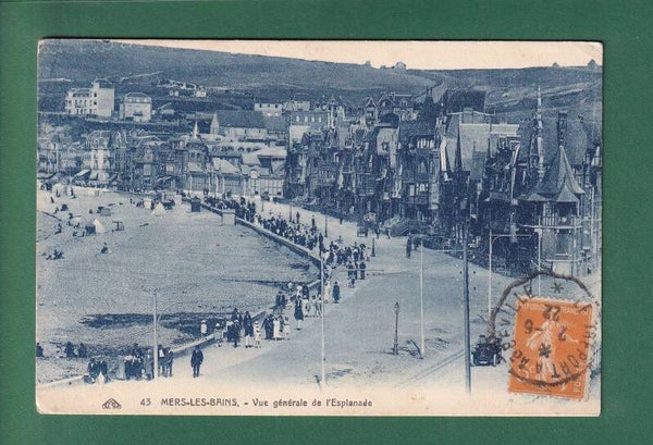 MERS-LES-BAINS - Esplanade - 1922