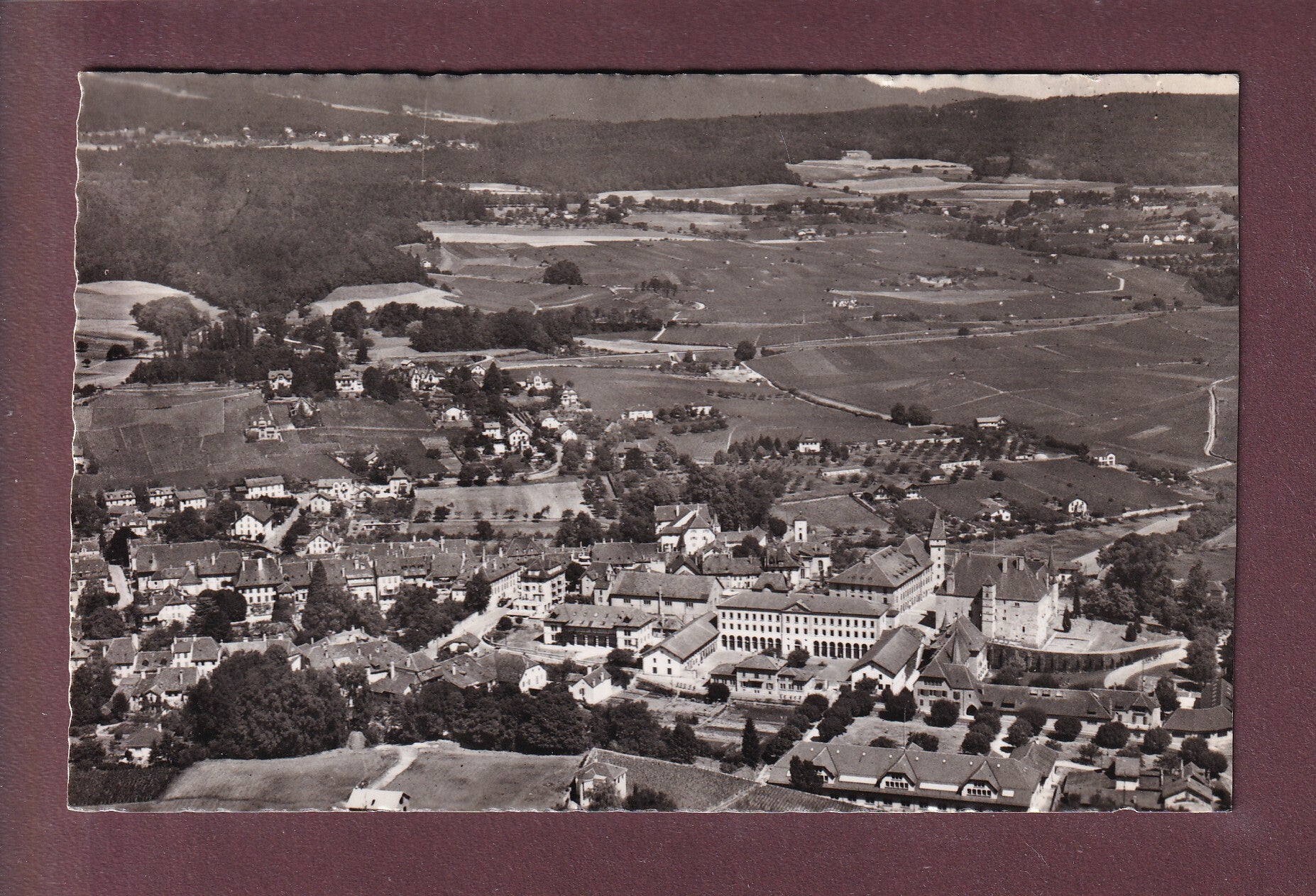 COLOMBIER - Vue aérienne - 1953