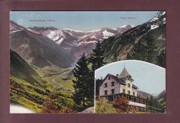 GUFELSTOCK ob Engi - Ferienheim Enge-Zürich - 1913