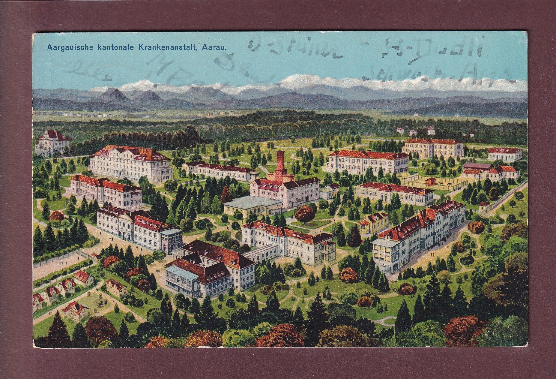 AARAU - Krankenanstalt - 1933