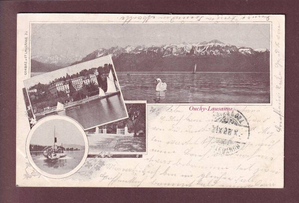 LAUSANNE - Ouchy - 4 images - 1899