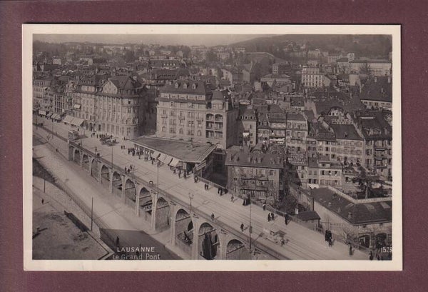 LAUSANNE - Le Grand Pont - 1929