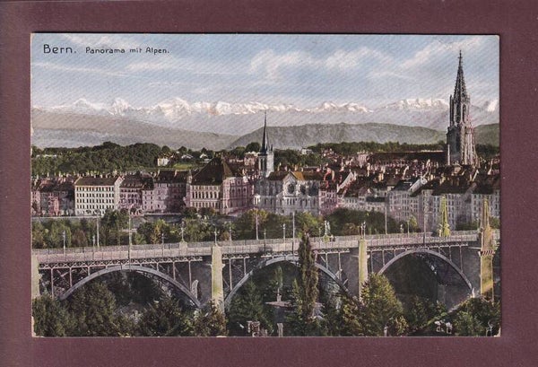 BERN mit Alpen - 1921
