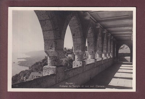 GLION - Galerie du Temple - 1929