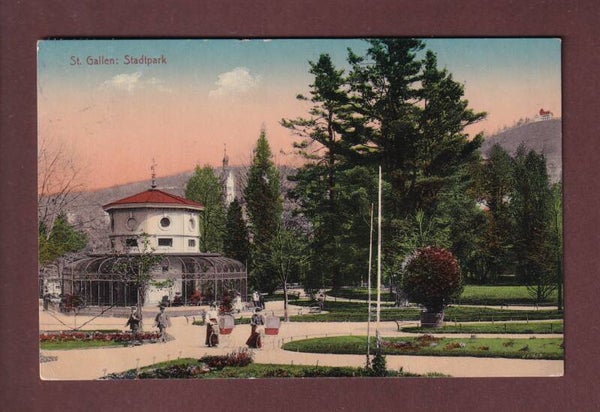 ST. GALLEN - Stadtpark - 1910