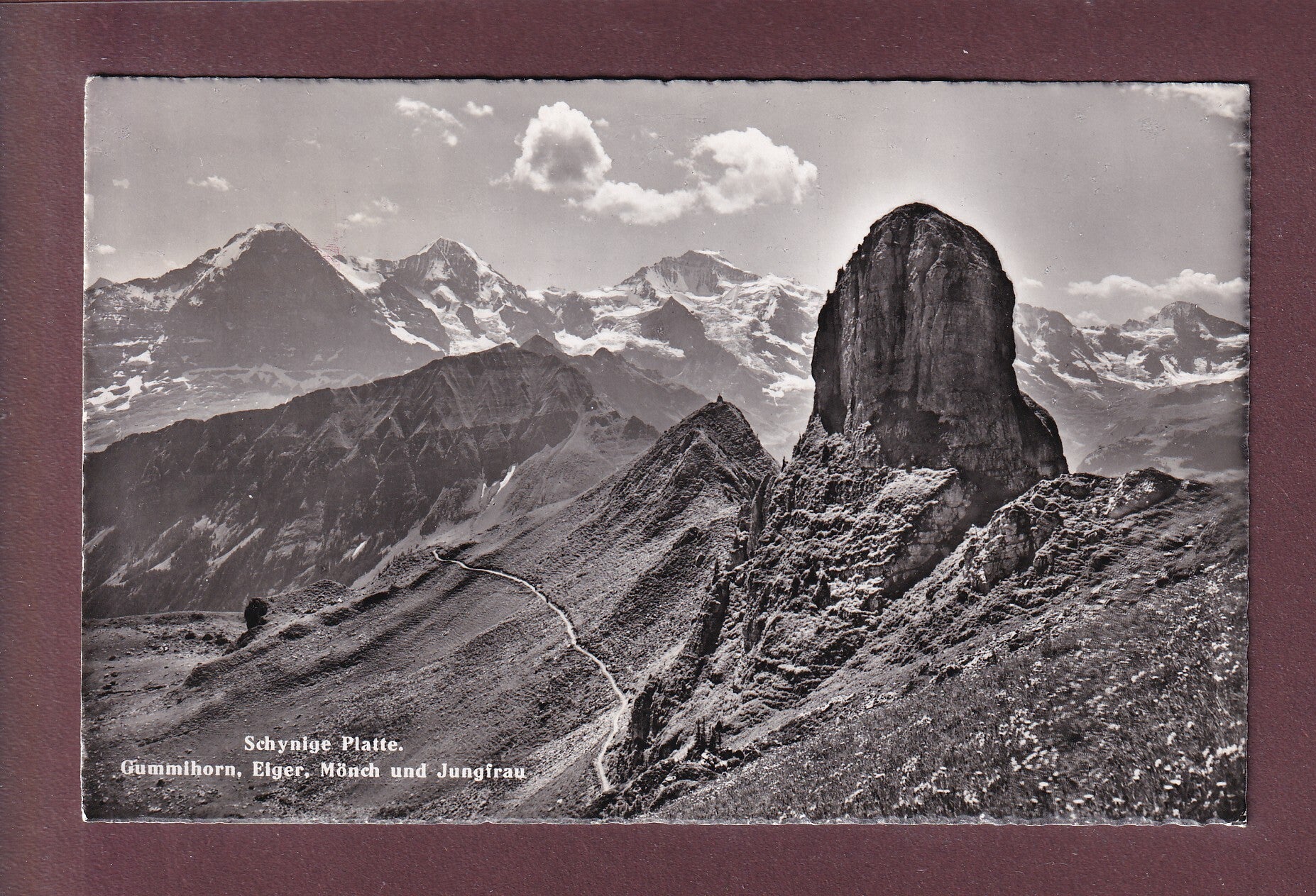 SCHYNIGE PLATTE - Gummihorn - 1952