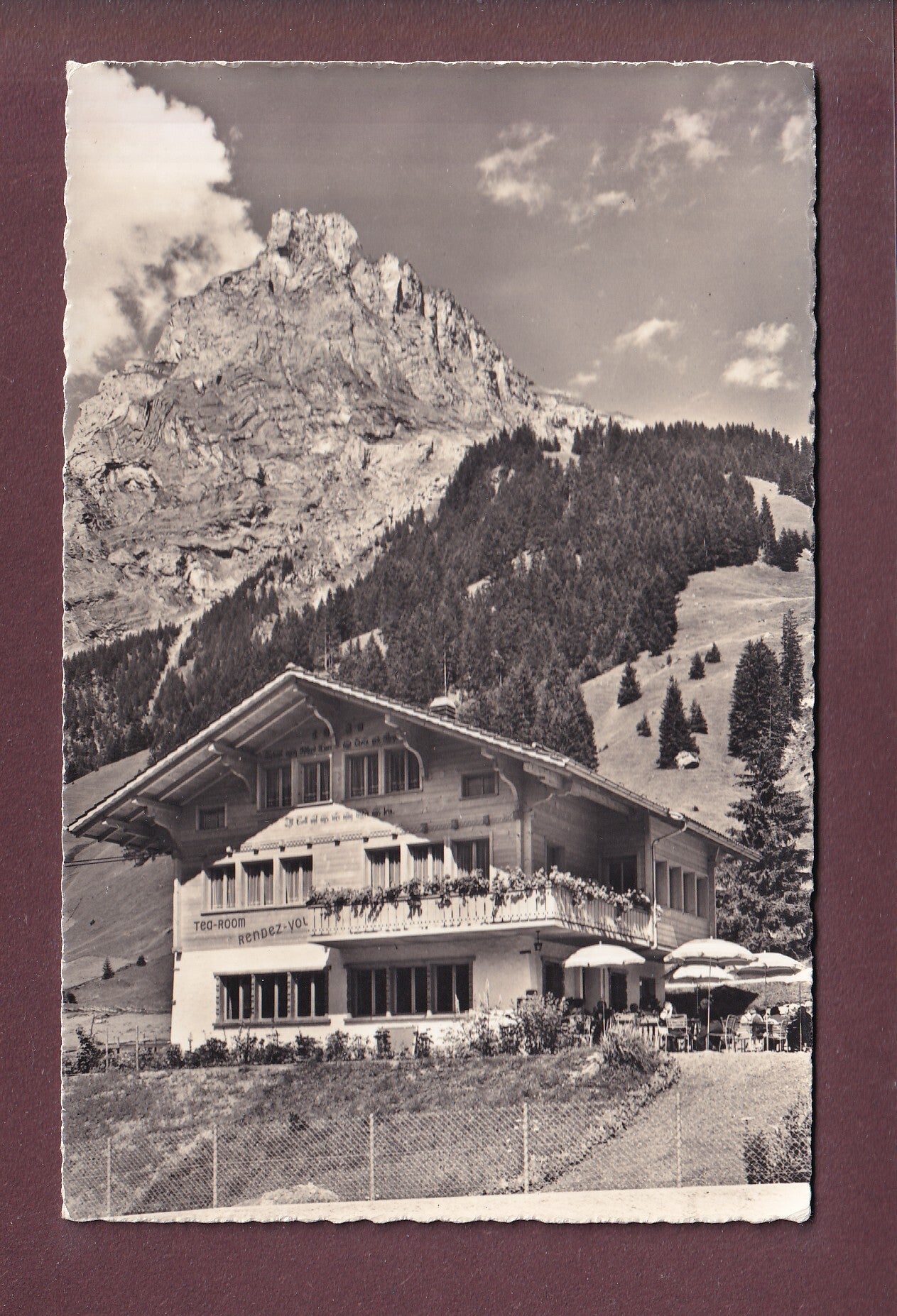 Sesselbahn KANDERSTEG - Tea-Room Hari-Aegler