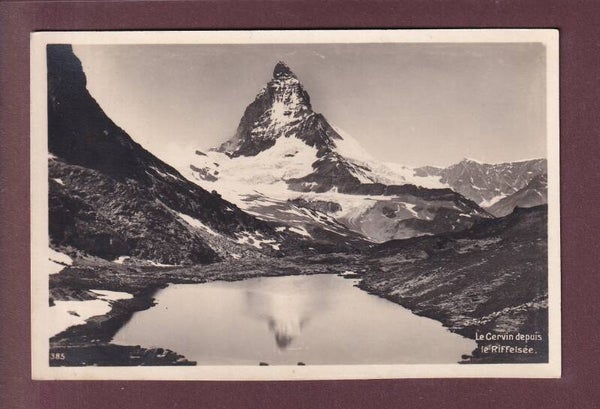 CERVIN depuis le Riffelsee