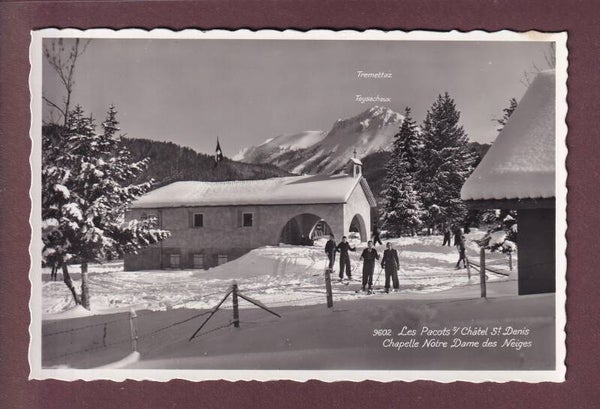 LES PACCOTS - Chapelle Notre-Dame des neiges