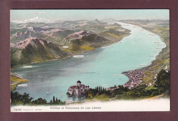 Château de CHILLON et environs
