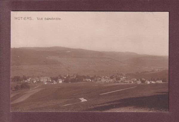 MÔTIERS - Vue générale