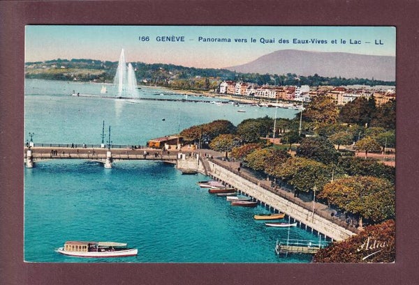 GENEVE - Quai des Eaux-Vives