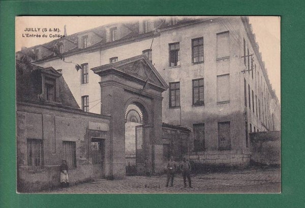 JUILLY - Entrée du Collège