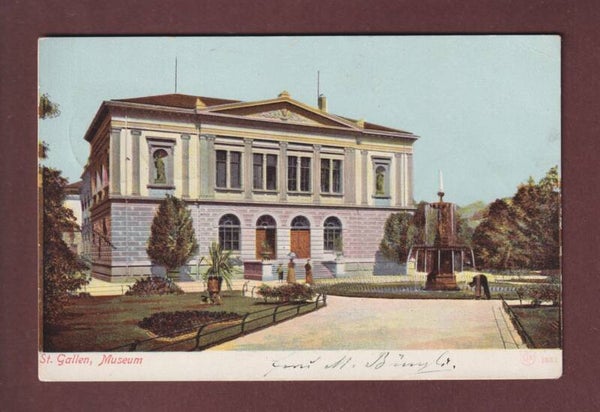 ST. GALLEN - Museum - 1903