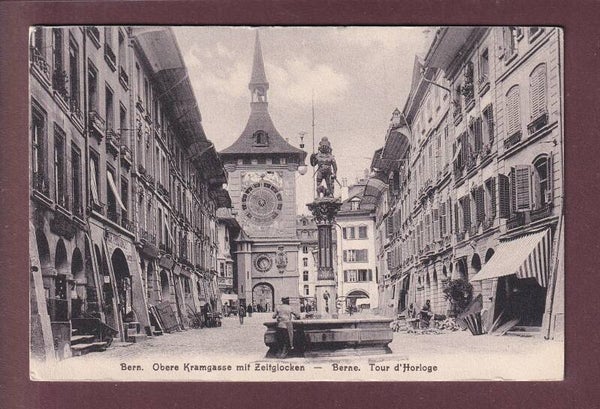BERN - Obere Kramgasse - Zeitglockenturm