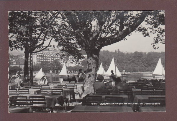 LAUSANNE - Ouchy - Terrasse du Débarcadère