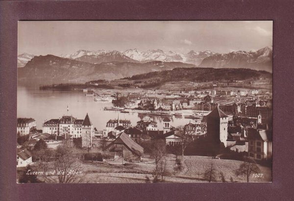 LUZERN und die Alpen